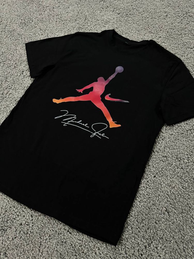Футболка Jordan / Футболка чорна Джордан / Футболка Jordan / Nike