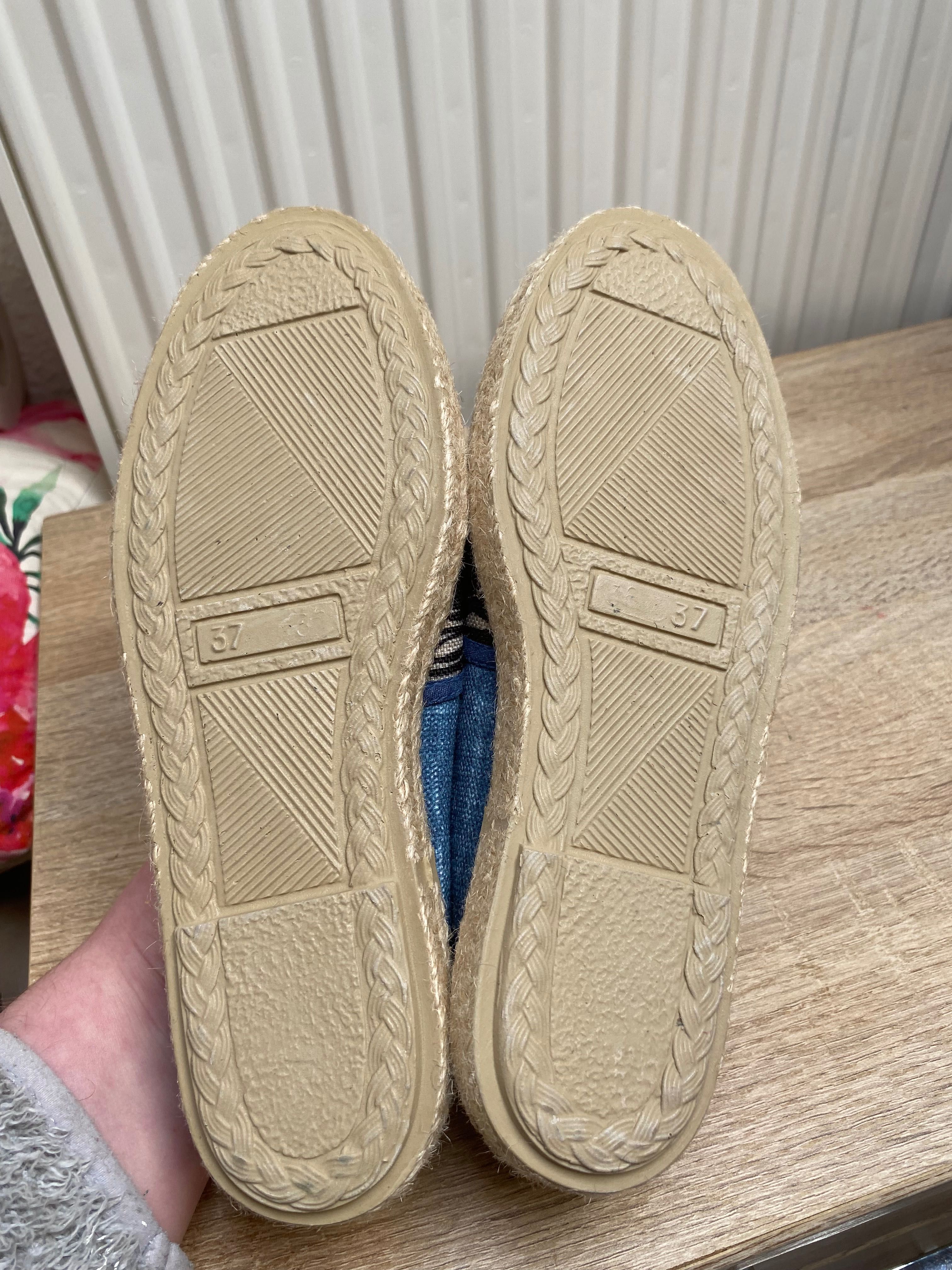 Buty damskie espadryle 37 nowe Thies