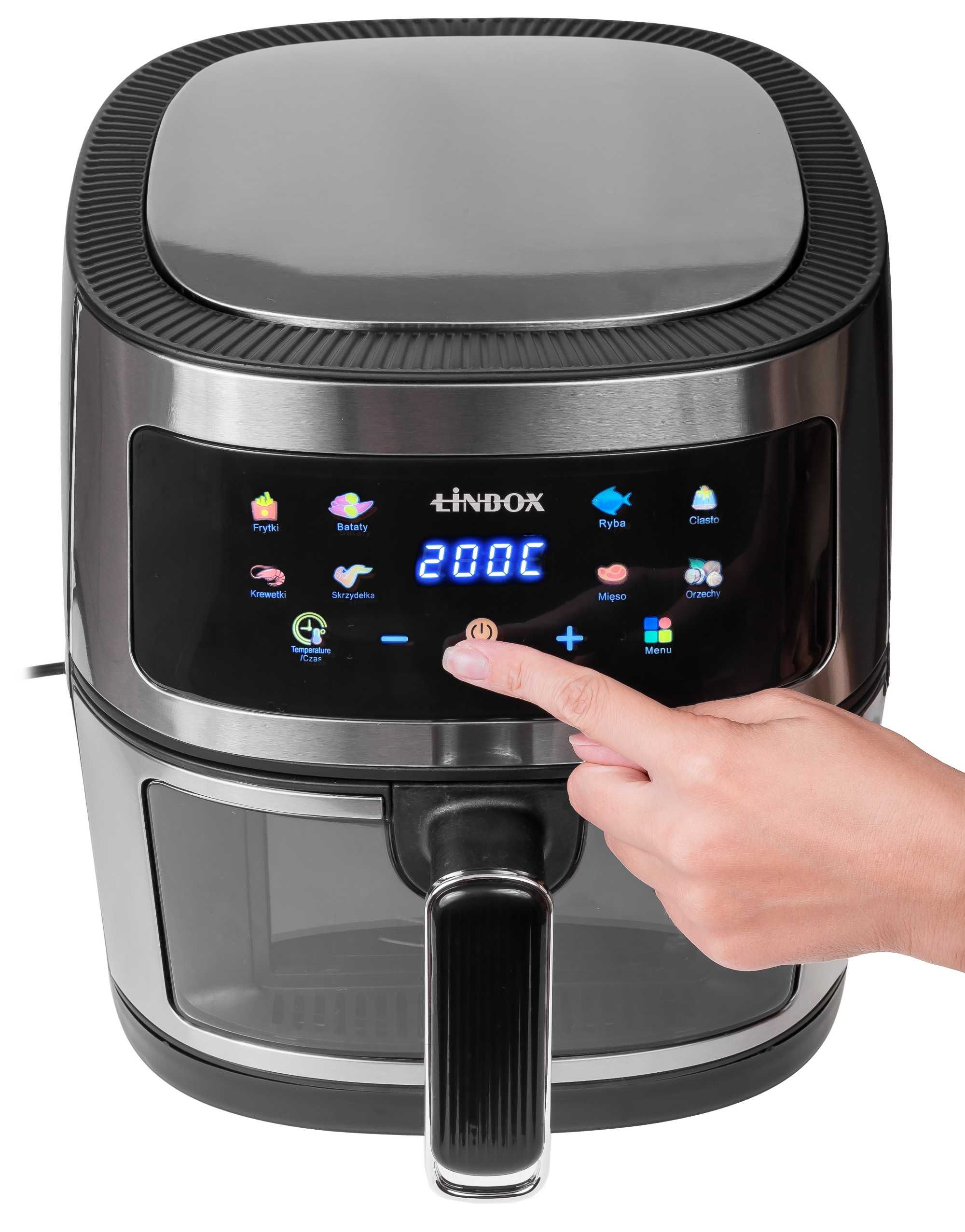 Frytkownica 5L 1400W beztłuszczowa LINBOX Air Fryer