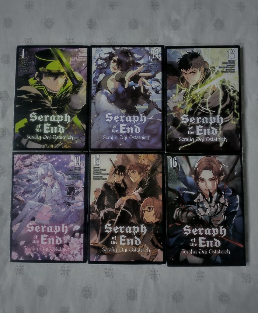 manga seraph of the end owari no seraph serafin dni ostatecznych nowa