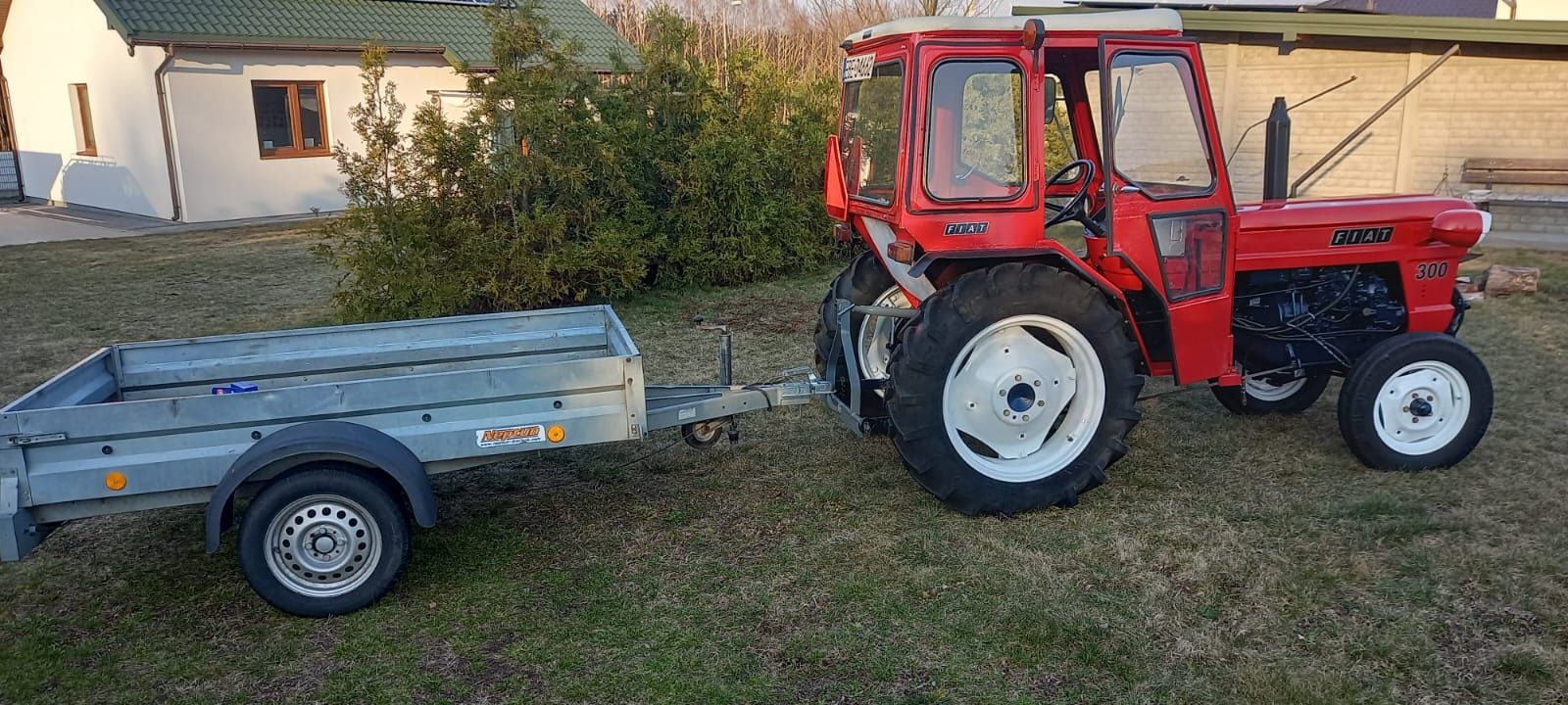 Traktor, ciągnik, traktorek FIAT 300, zarejestrowany !!!