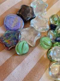 Скляні камінці 270 штук декор камешки