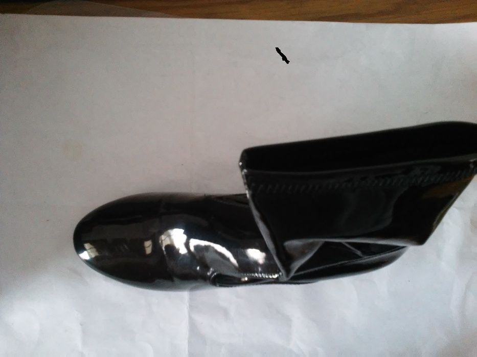 buty botki/szpilki ZARA 5,5; stretch/skarpeta