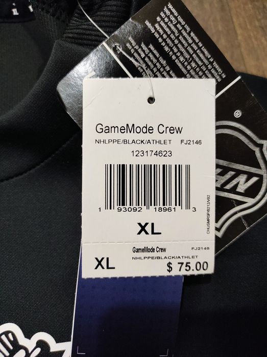 XL Adidas Pittsburgh Penguins NHL чоловічий світшот