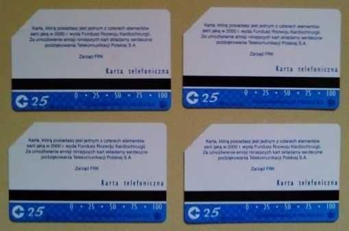"Fundusz Rozwoju Kardiochirurgii". Karta telefoniczna. Seria