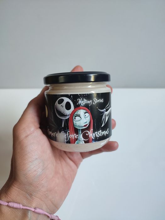 соевая свеча свечка nightmare before Christmas / объём 200мл