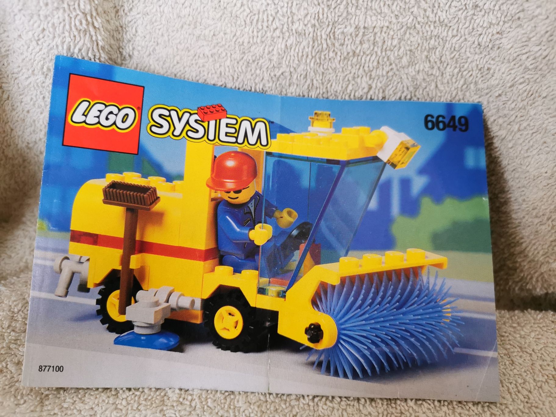 Zestaw LEGO® Town 6649 - Samochód do zamiatania ulic