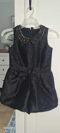 Sukienka dla dziewczynki Next czarna 6 lat (116 cm)