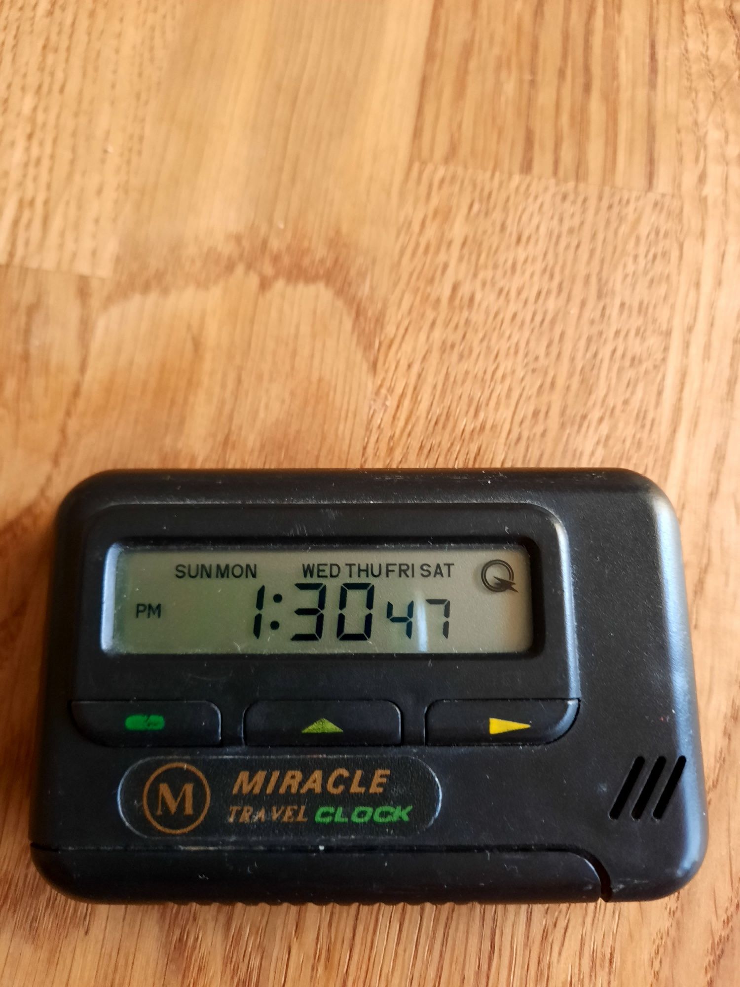 Zegar travel clock miracle PRL