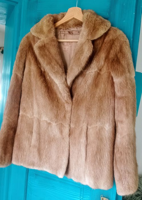 Futro naturalne jak norka