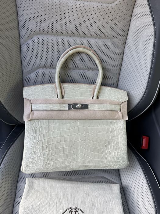 Hermes Birkin 30 Matte Niloticus Crocodile