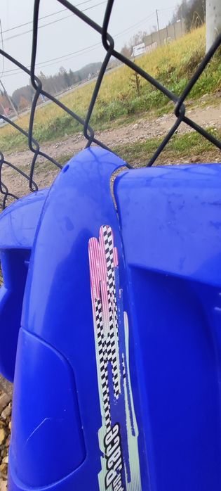 Nartosanki Sanki zimowe dla dziecka z kierownicą bolid