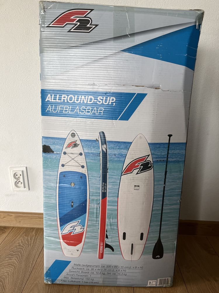 Deska sup F2 dwukomorowa 11’6”