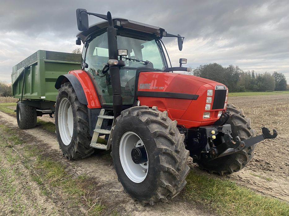 Traktor SAME IRON 100 . Miękka oś . Tuz . Sprowadzony