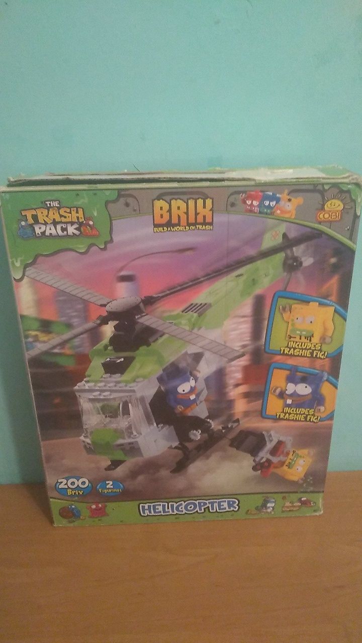 Klocki Cobi - The Trash Pack Helikopter