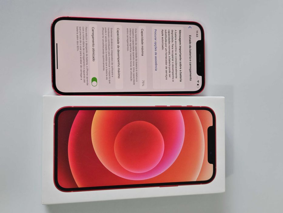Iphone 12 128Gb. 75% Bateria. Otimo estado.