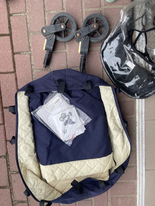 Wózek bugaboo frog 2w1 spacerowka gondola duze kola