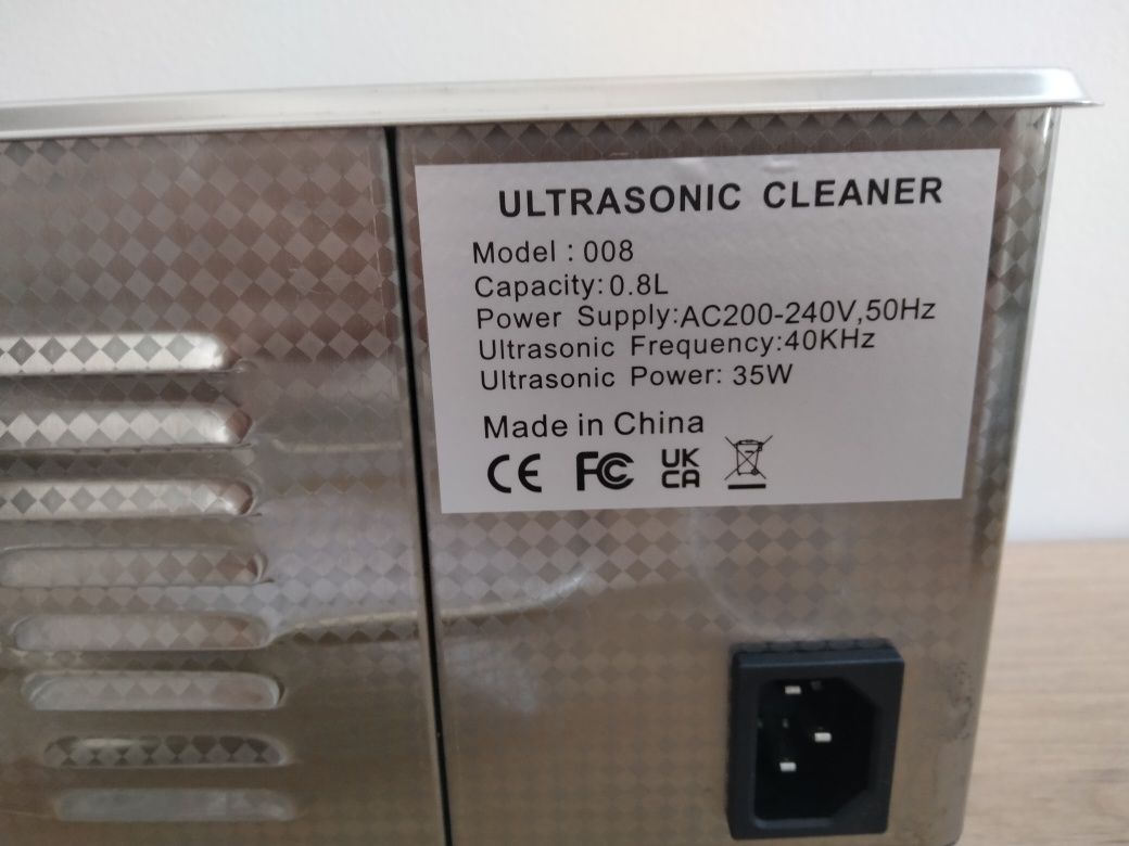 Ультразвуковий очищувач (ultrasonic cleaner 008) 0.8 л