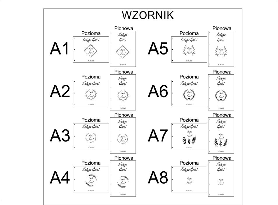 Księga Gości, Album na zdjęcia - Ślub Wesele