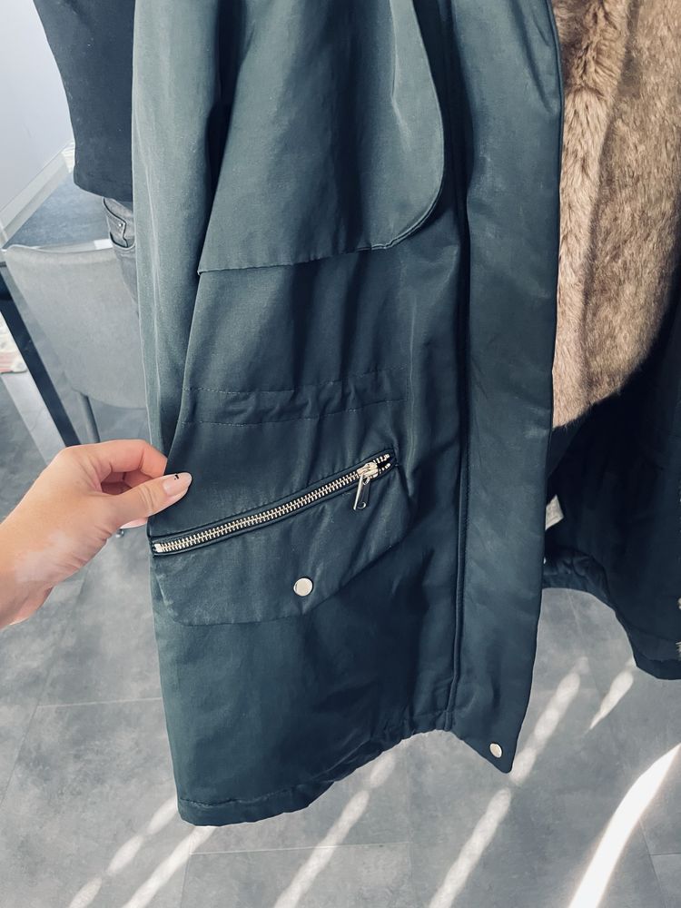 Kurtka parka ZARA r. M