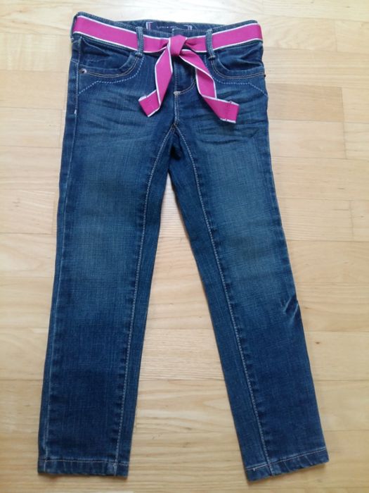 Nowe Jeansy Tommy Hilfiger dziewczynka 4 lata  110 cm