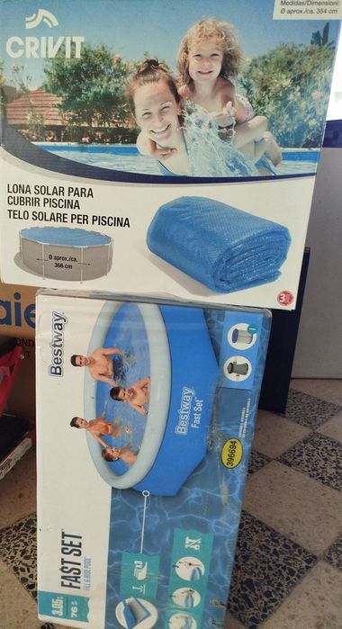 Piscina bestway + capa