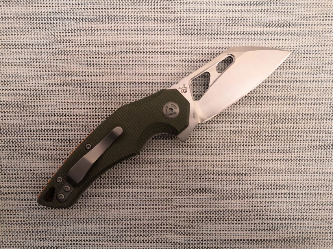 Fox Edge Atrax Micarta Olive