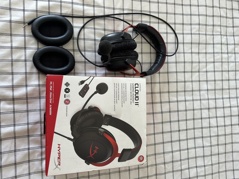 Fones da hyperx como novo