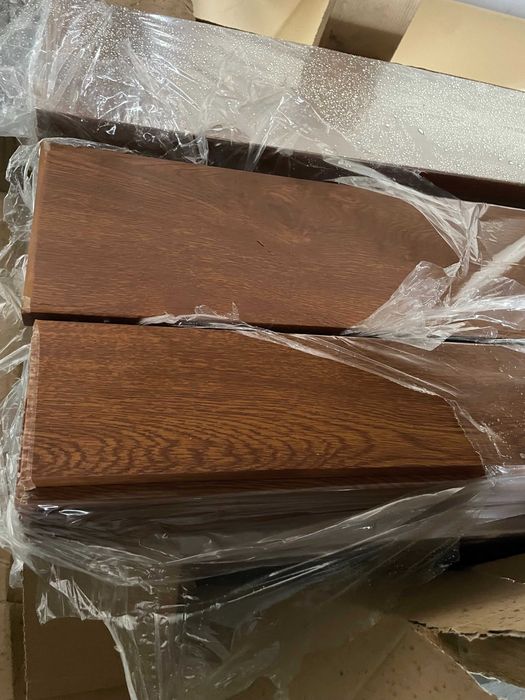 Profil aluminium Złoty Dąb 100x20 malowany 2mb proszkowo drewnopodobny