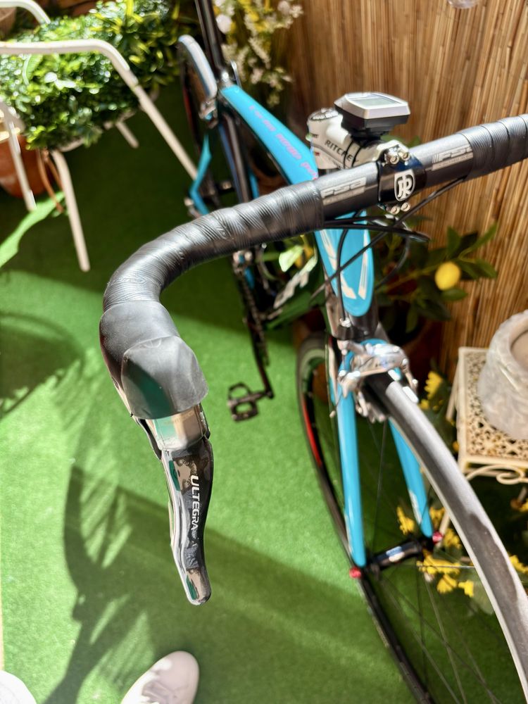 Bicicleta BH g5 carbono + sapatos de encaixe shimano RC5