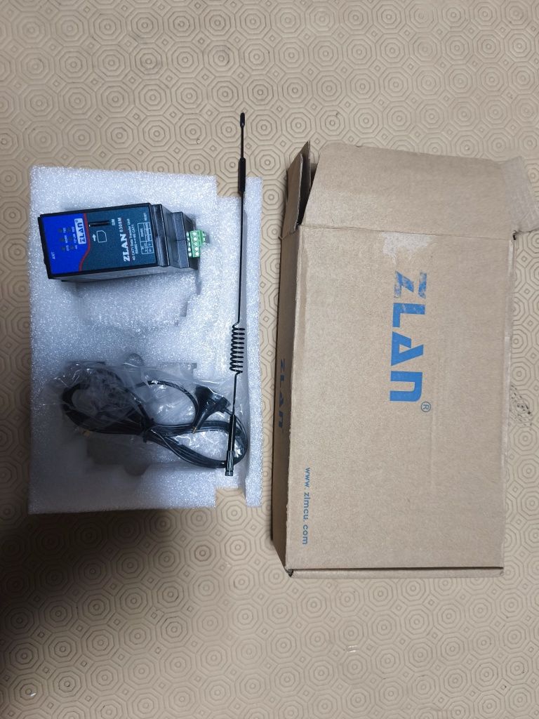 Gateway industrial, porta serial 4G, ZLAN8308M, Rs485