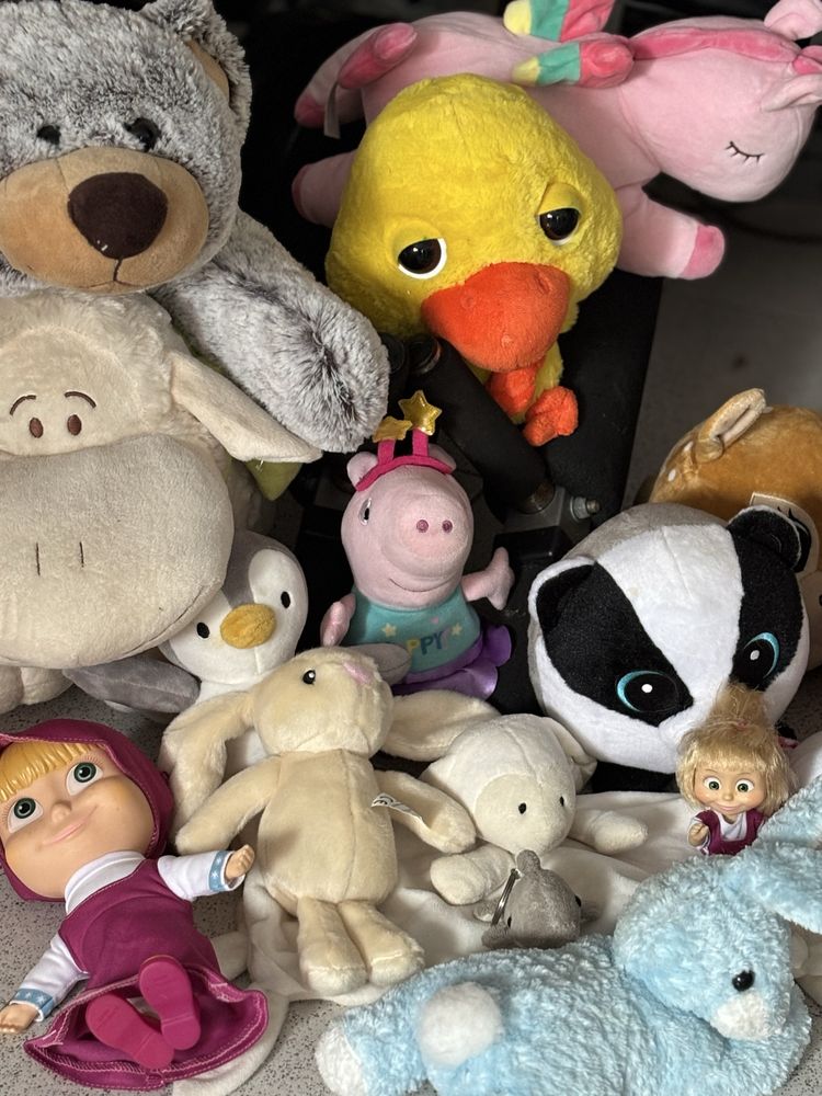 peluches variados