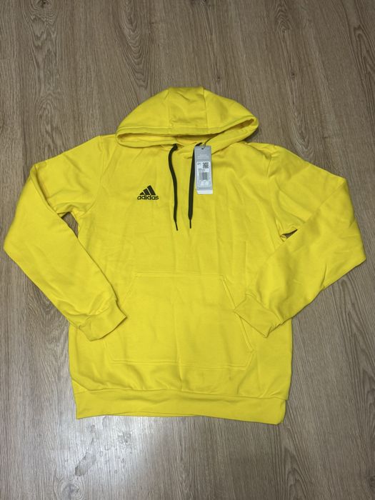 Худі чоловіче Adidas Entrada 22 Pullover Hoody Yellow HI2140