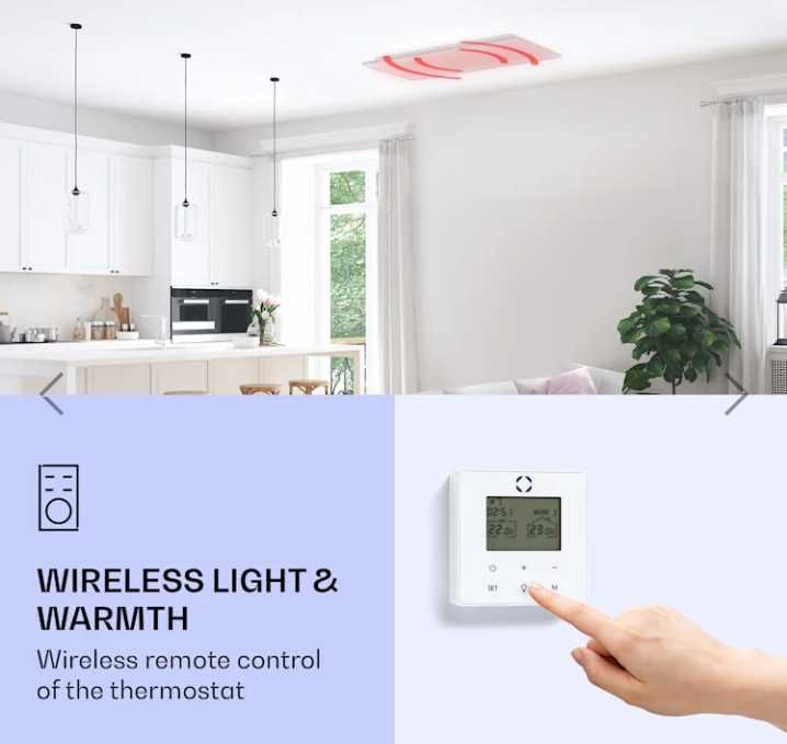 Klarstein Wondersky Panel Grzewczy Promiennik 700W HTR10WONDERSKY700SG