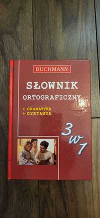 Słownik ortograficzny +Gramatyka + Dyktanda. Buchmann.