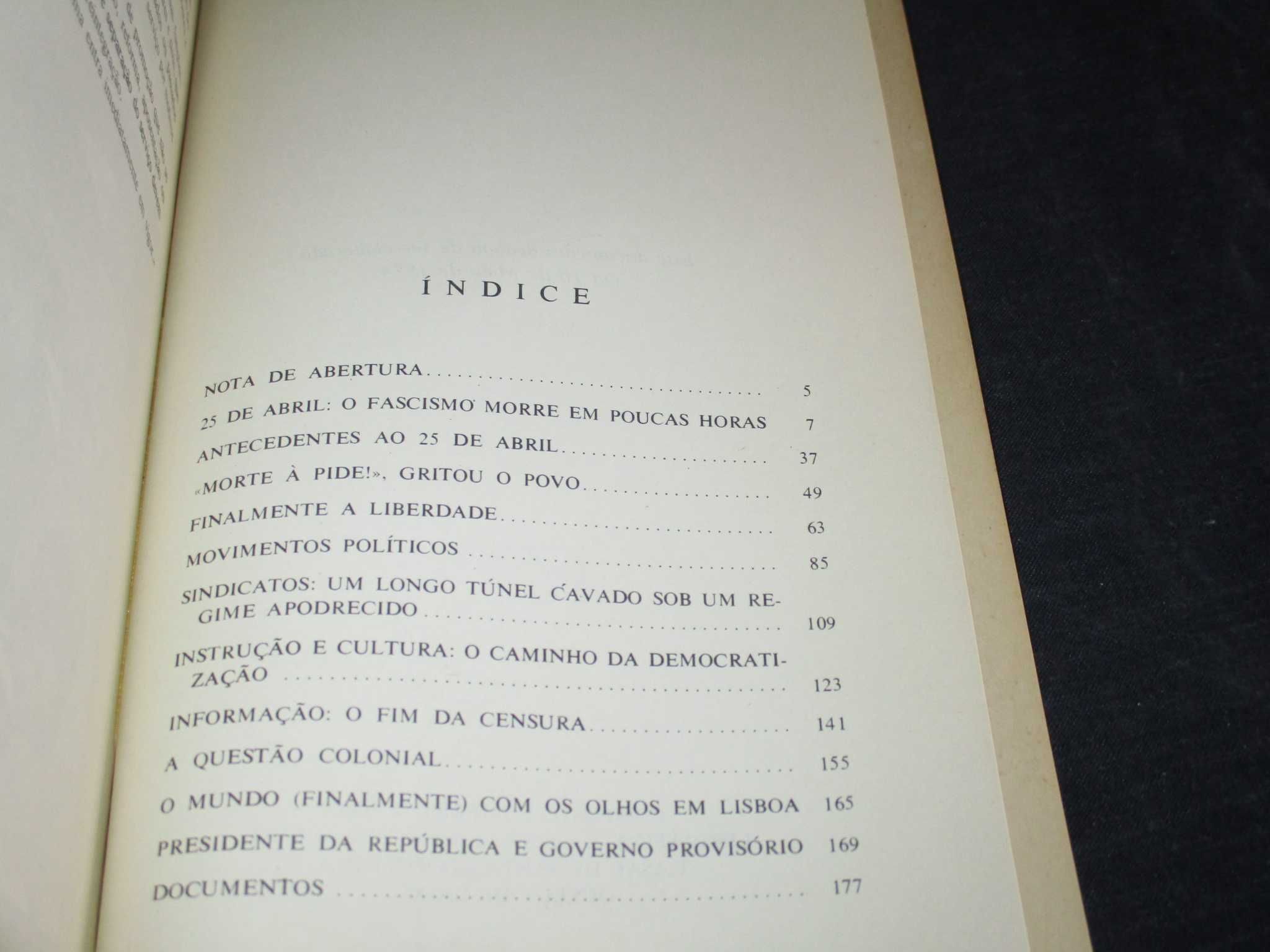 Livro 25 de Abril Documento 2ª edição 1974