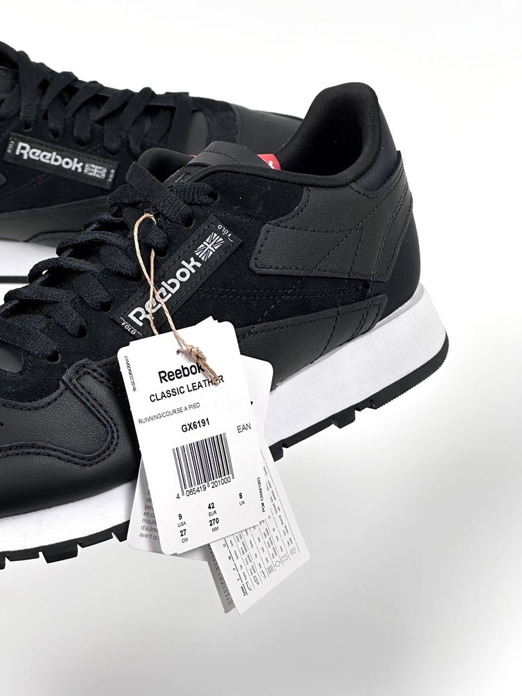 Оригінал | Кросівки Reebok Classic Leather 42 розмір