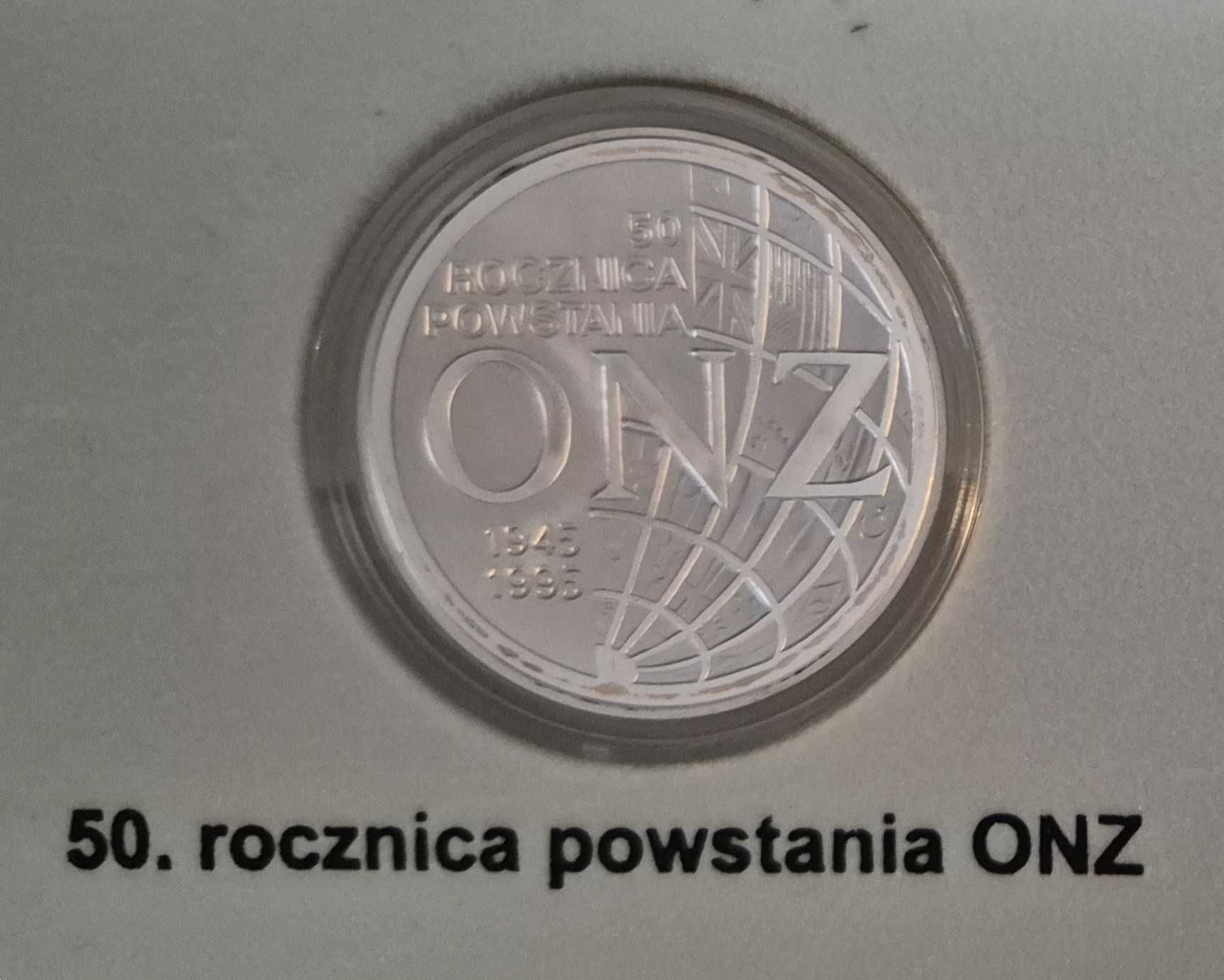 10zł 20zł Monety Srebrne NBP 1995 Rok