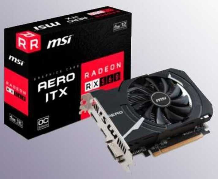 Видеокарта MSI Radeon RX 560 AERO ITX 4G