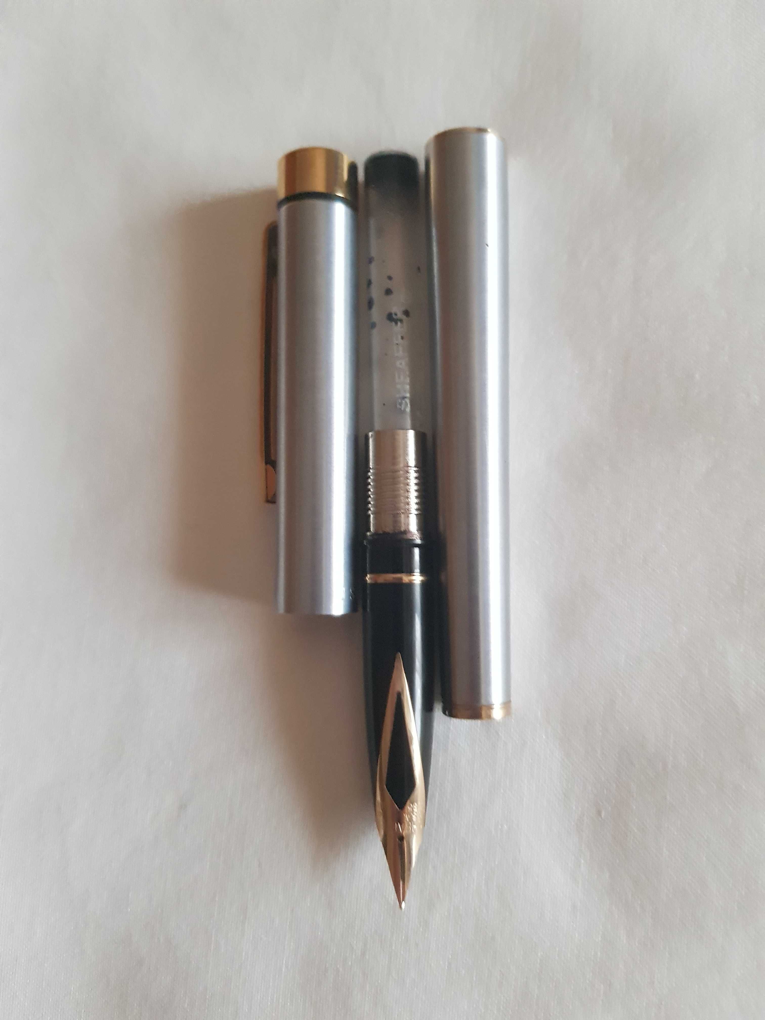 Conjunto caneta de tinta permanente e esferográfica da marca Sheaffer