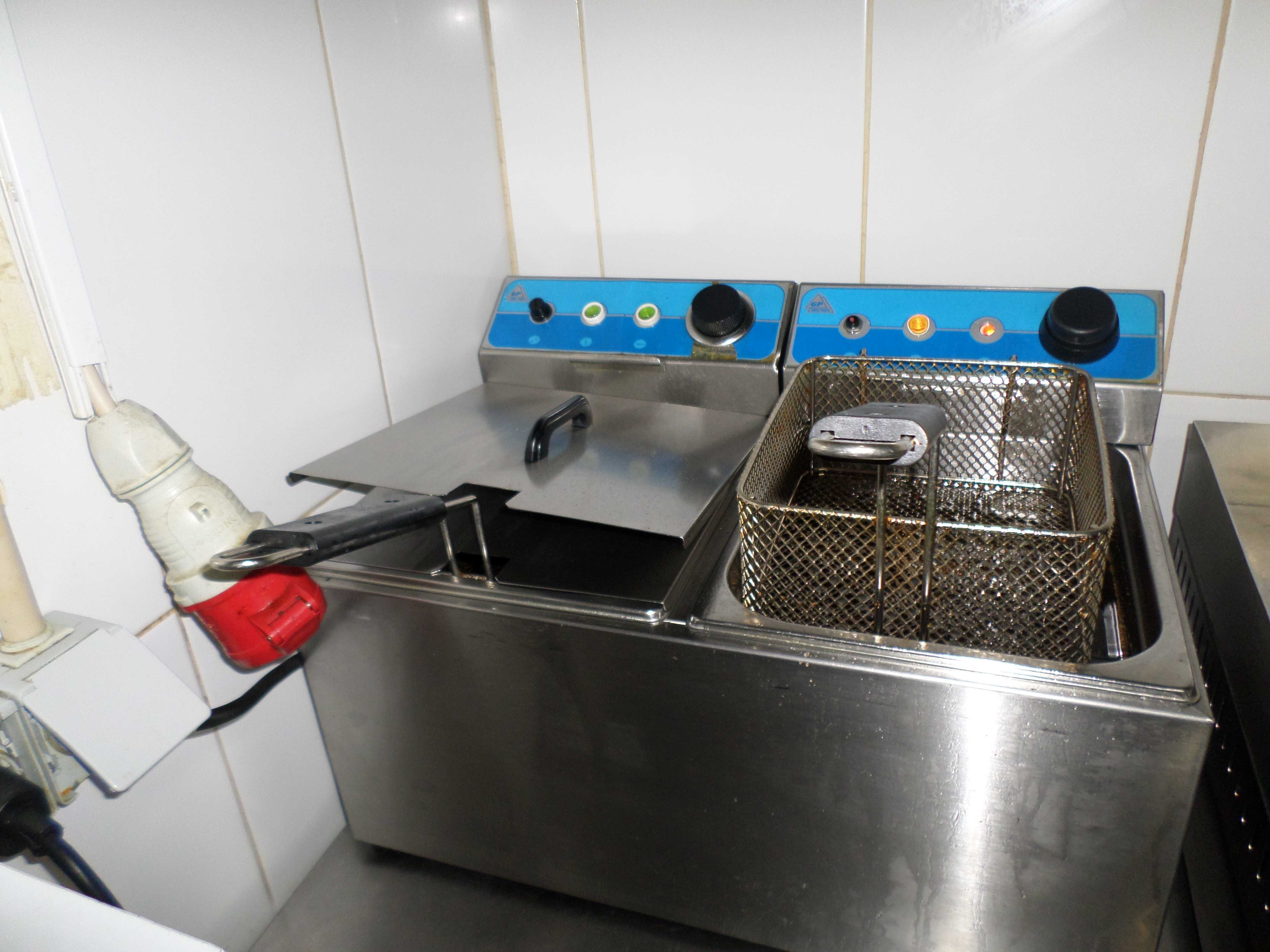 Oferta Imbatível: Fritadeira Profissional Dupla com 2 Cubas