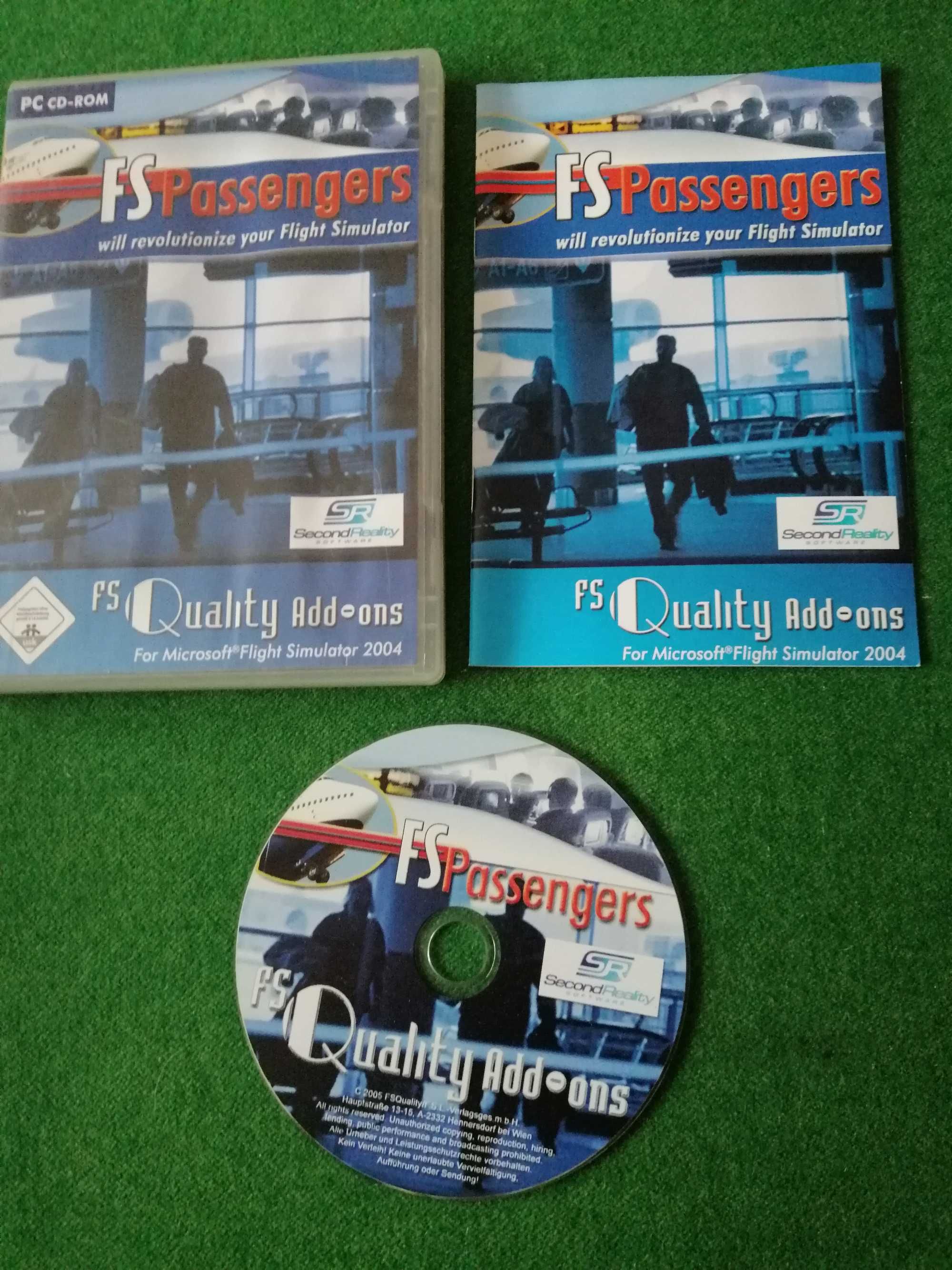 Gra PC - FS Passengers (dodatek do Flight Simulator) (unikat)