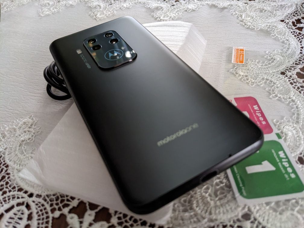 ІДЕАЛ Motorola One Zoom 4-128Gb Baltic Grey/2-Sim/NFC/CD card/Oled
