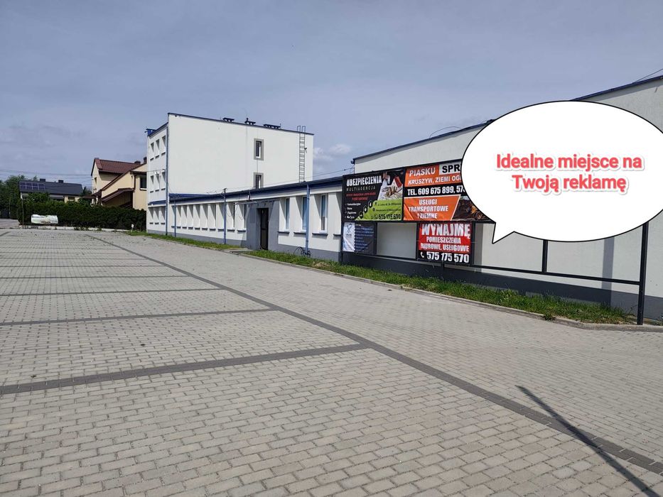 Wynajmę plac, lokale biurowe/usługowe/magazynowe/handlowe/g. lekarskie