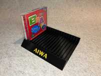 Stojak podstawka na 15 plyt CD Aiwa