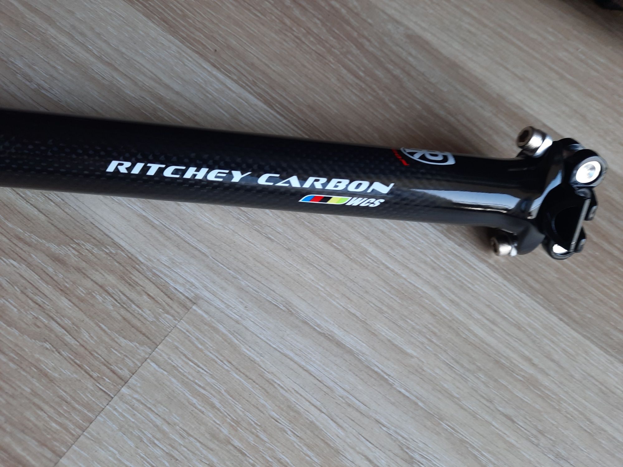 Nowa sztyca 25,4 Ritchey wcs carbon połysk offset 0