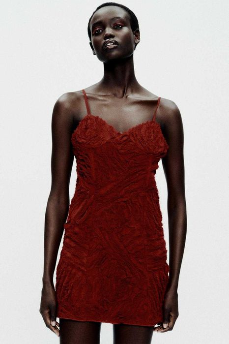 ZARA SuperLuksusowa SUKIENKA krótka cudo XS edycja limitowana 7521/510