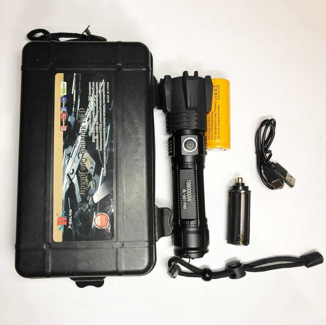 Тактический фонарь Police BL-A81-P90