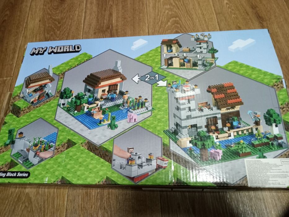 Конструктор Майнкрафт 582 деталей