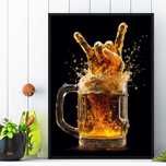 plakat reklamowy piwo, plakat piwo do baru i restauracji, plakat piwo